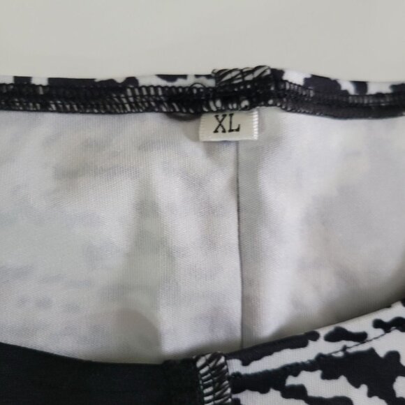 Square Pattern Blouse Patch Buttons Quilted Style Womens XL Unbranded Cotton Mix - Picture 7 of 13